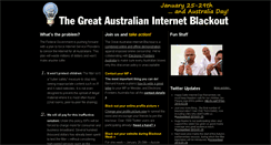 Desktop Screenshot of internetblackout.com.au